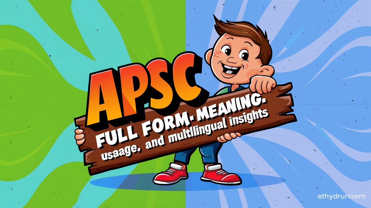 APSC Full Form: Meaning, Usage, and Multilingual Insights