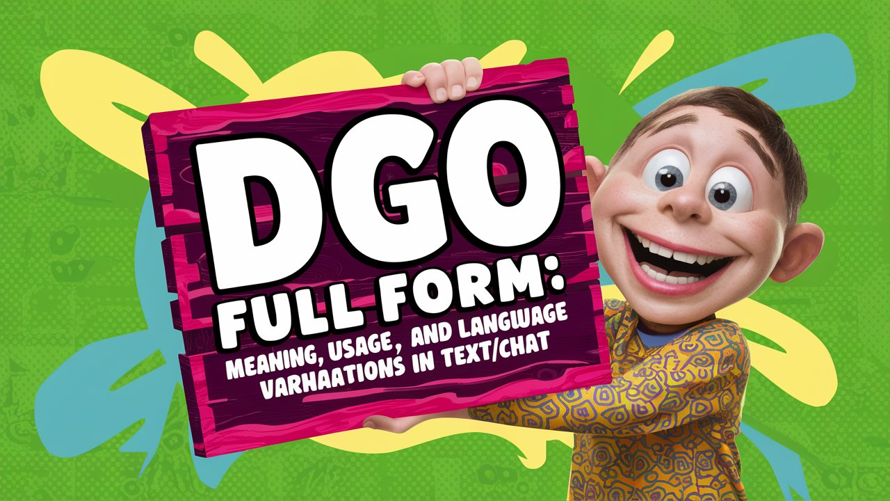 DGO Full Form: Meaning, Usage, and Language Variations in Text/Chat
