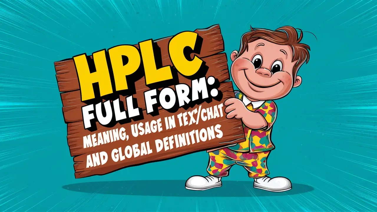 HPLC Full Form: Meaning, Usage in Text/Chat, and Global Definitions 2025