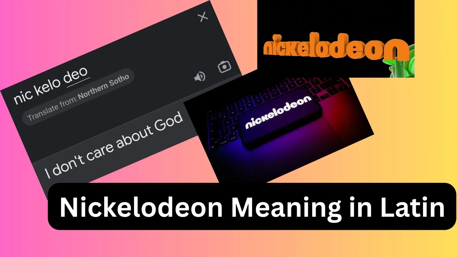 Nickelodeon Meaning in Latin