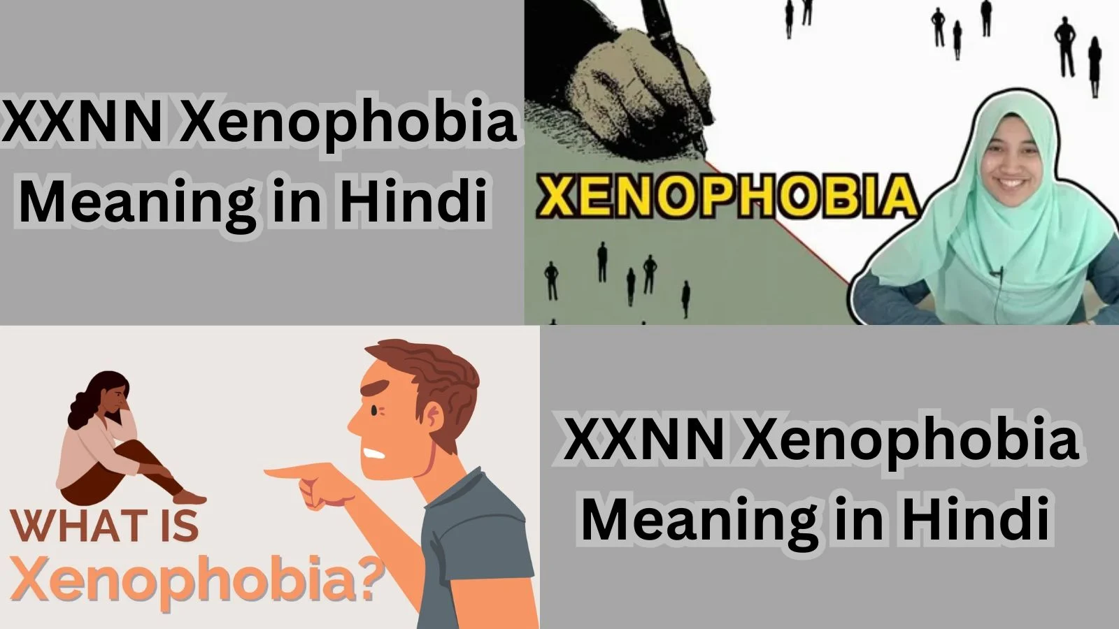 XXNN Xenophobia Meaning in Hindi