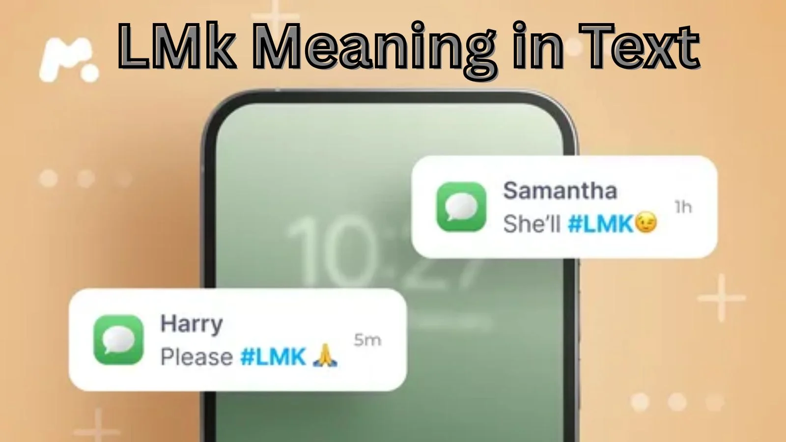 lmk meaning in text