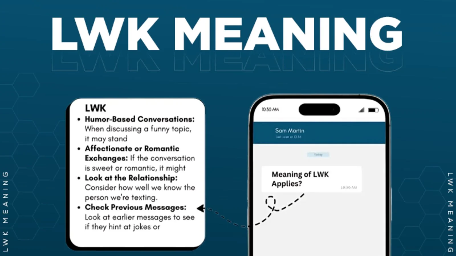 lwk meaning in text