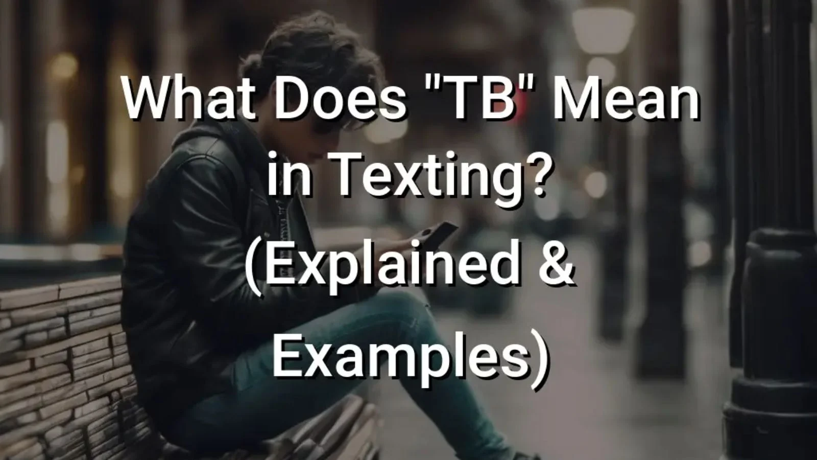 tb meaning in text