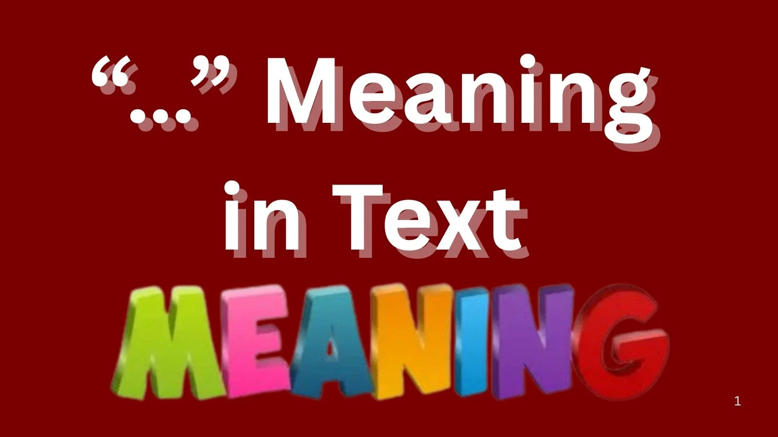 “…” Meaning in Text: Simple Definition, Usage, and Modern Examples