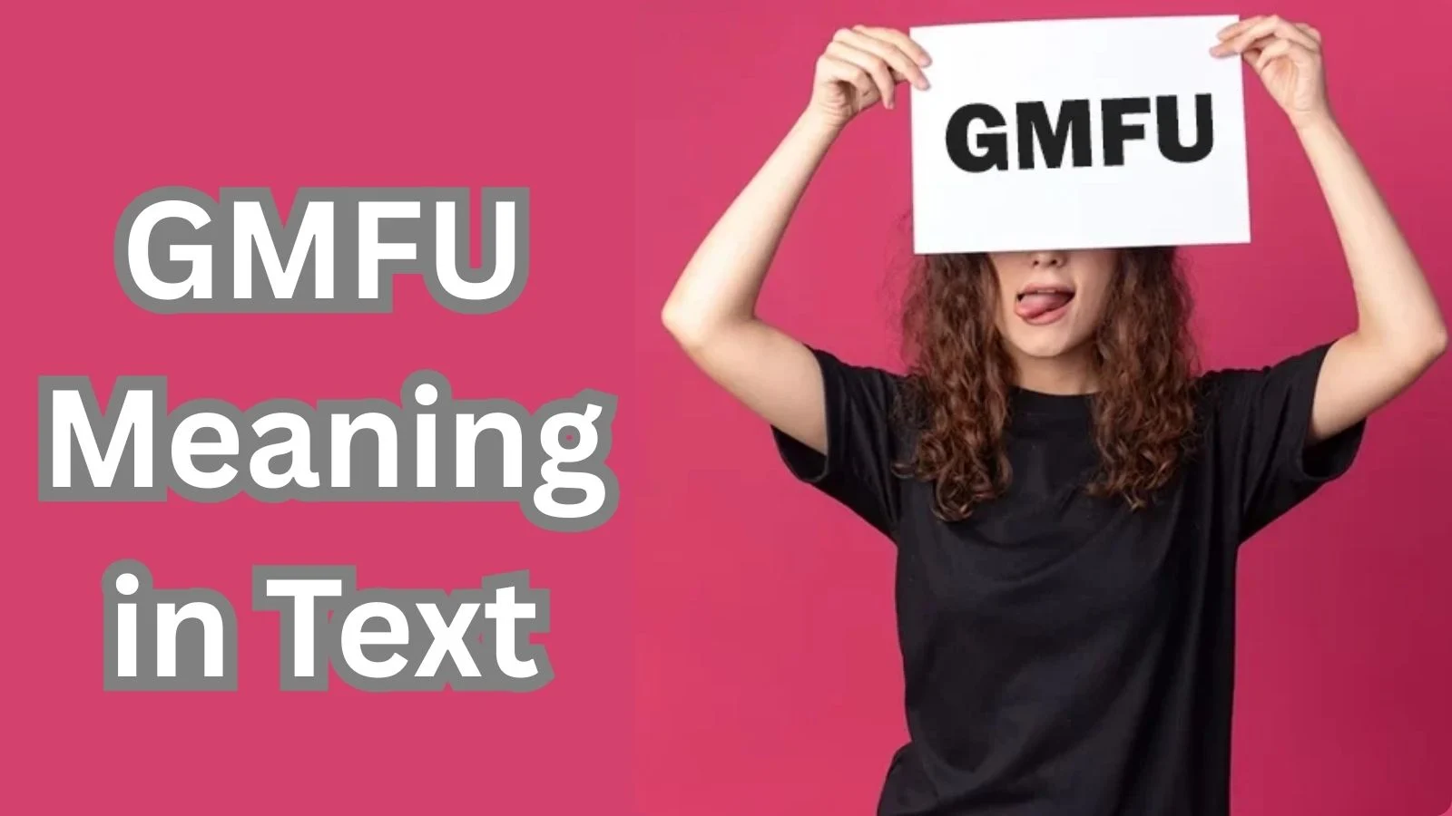 GMFU Meaning in Text
