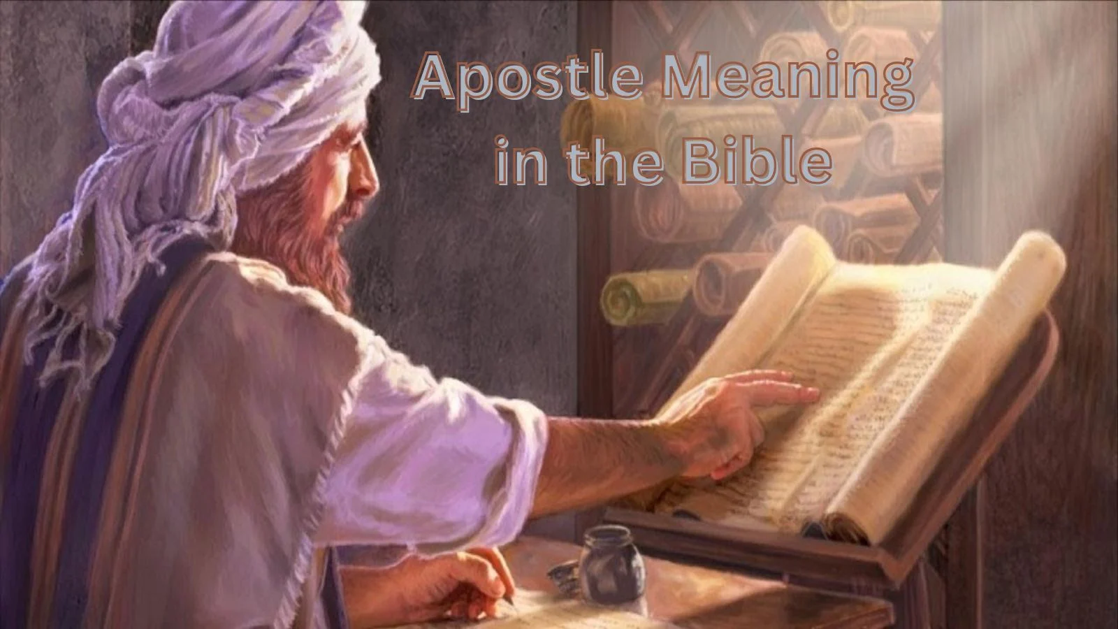 apostle meaning in the bible