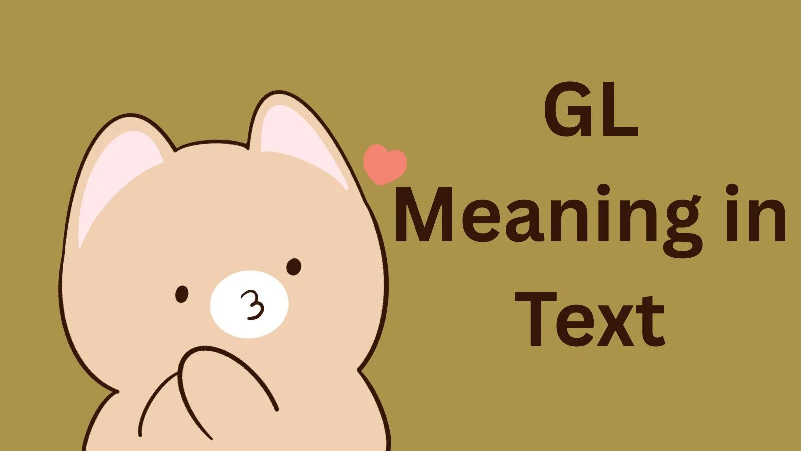 gl meaning in text