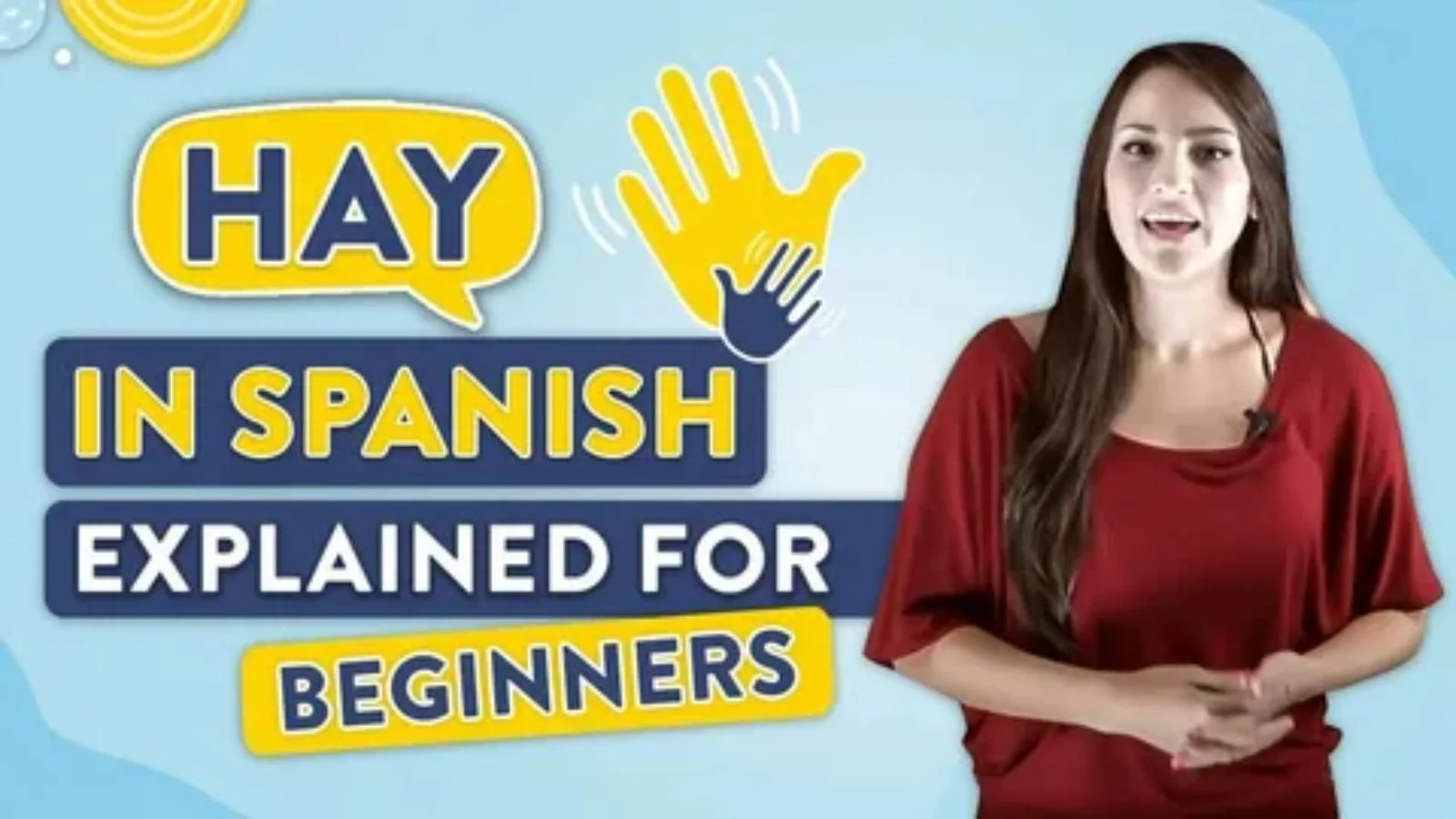 hay meaning in spanish