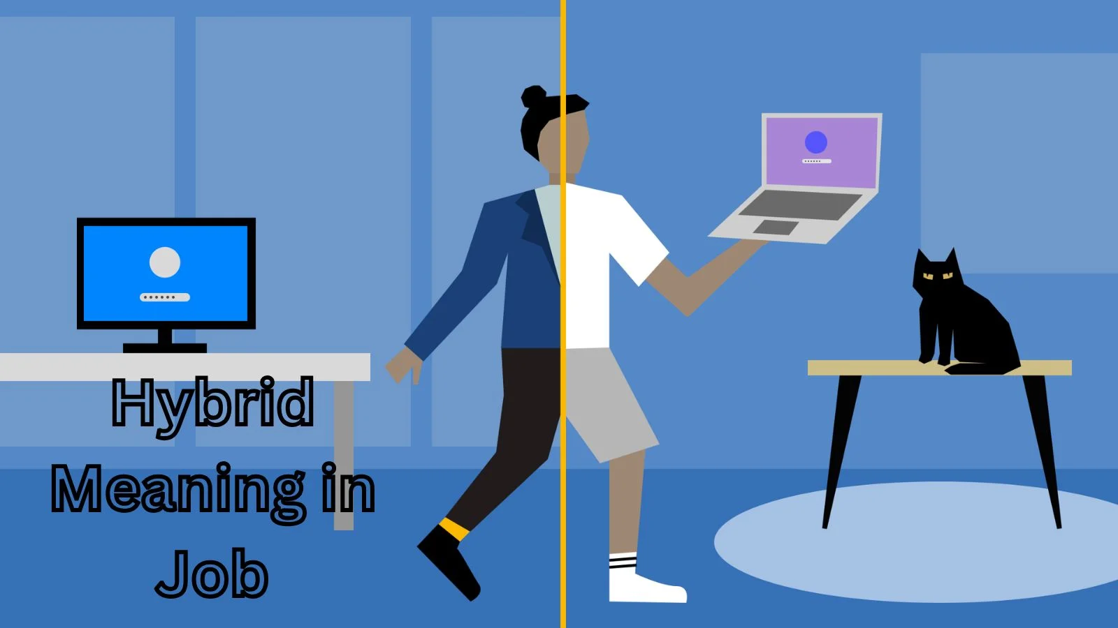 hybrid meaning in job