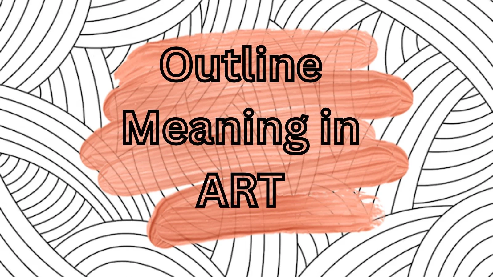 outline meaning in art
