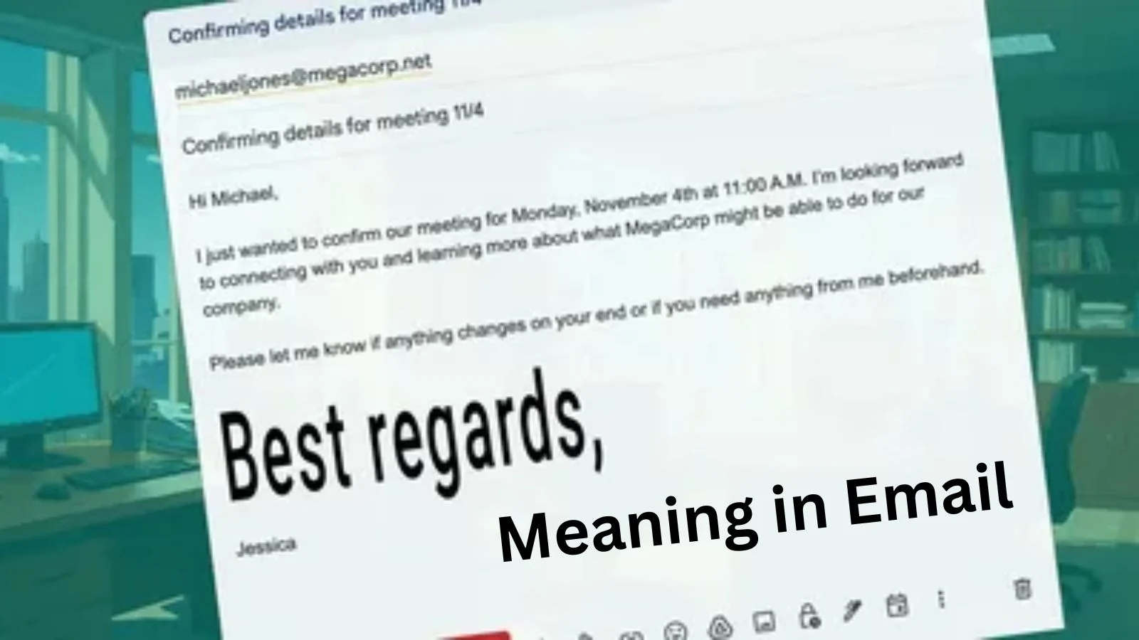 regards meaning in email