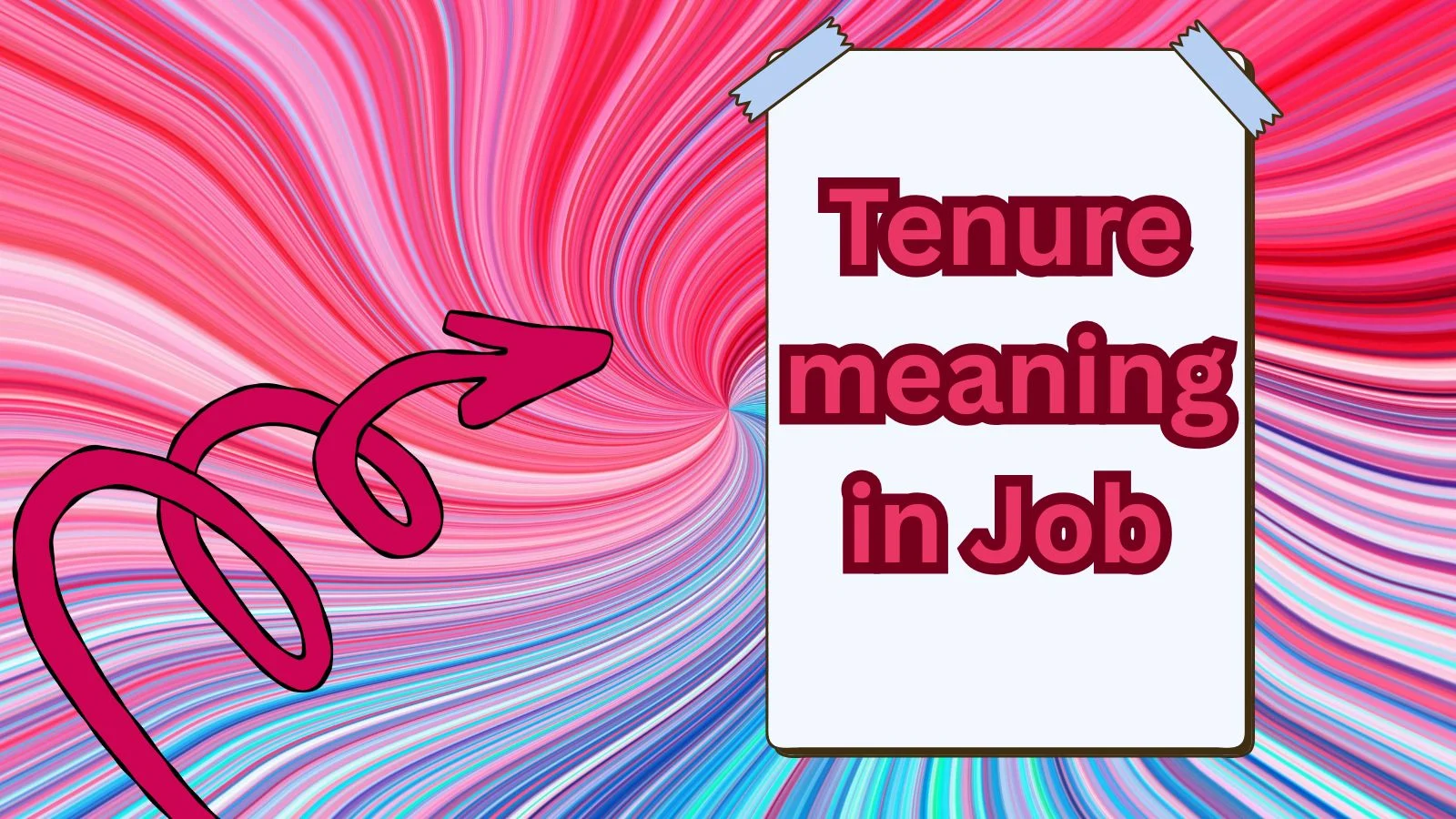 tenure meaning in job
