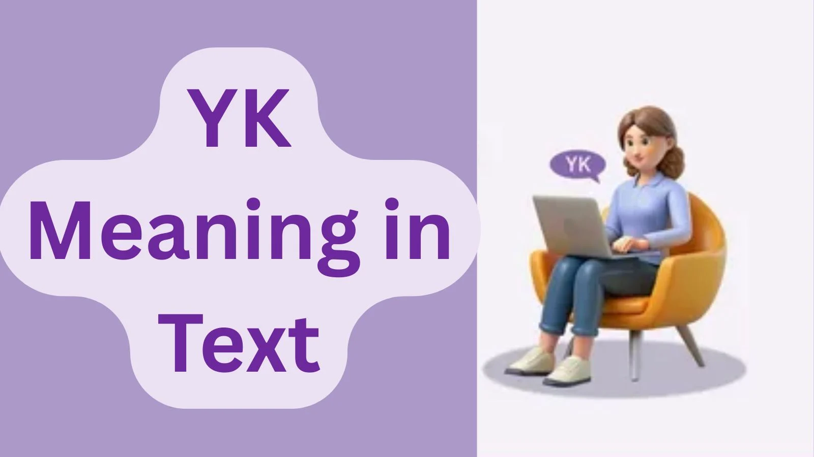 yk meaning in text