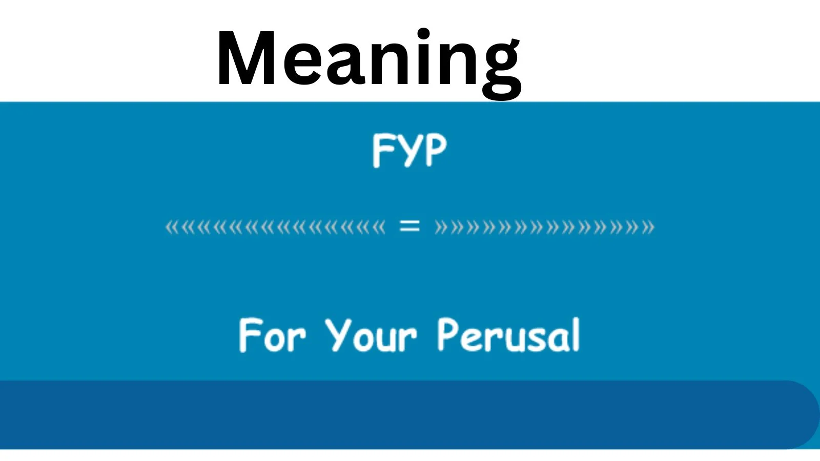 fyp meaning