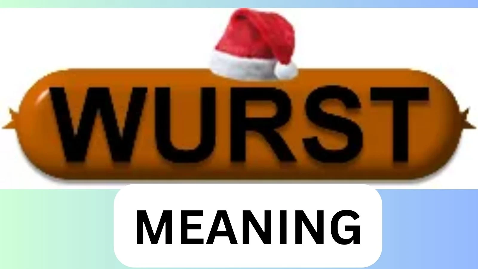 wurst meaning