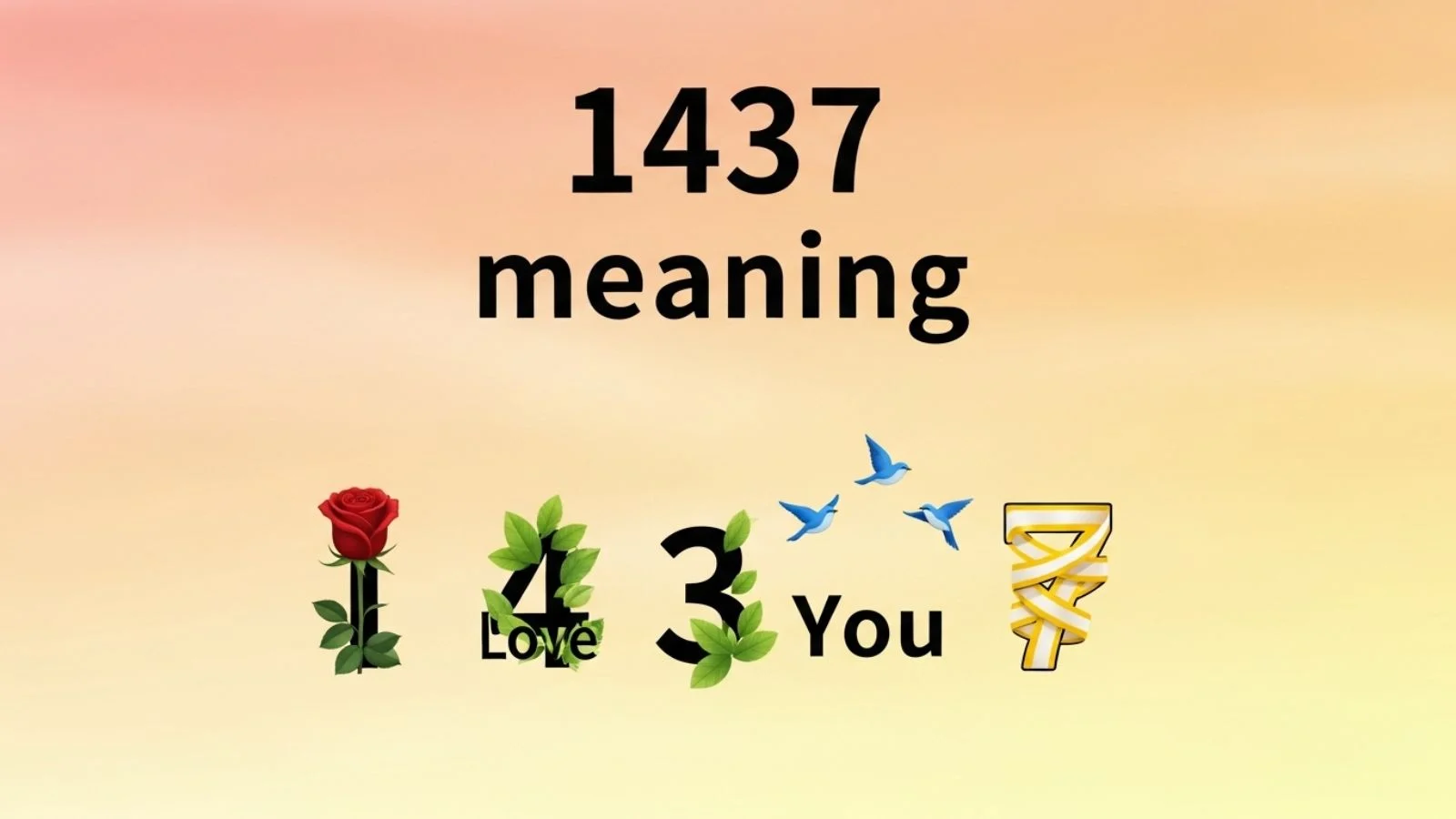 1437 meaning