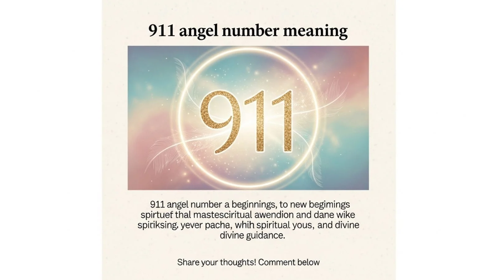 911 angel number meaning