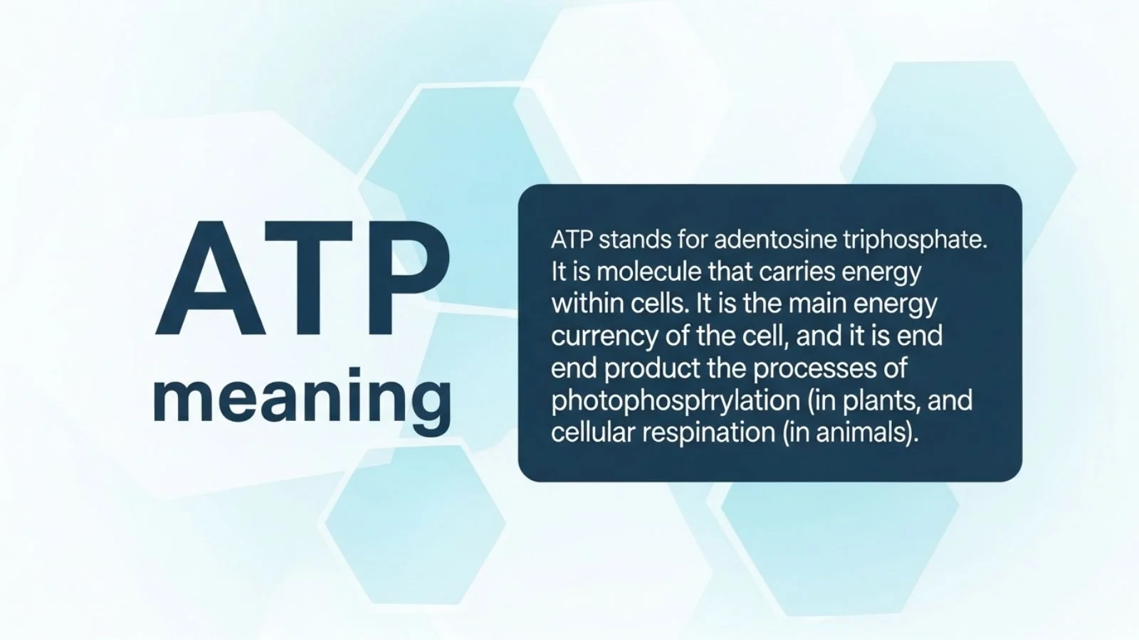 atp meaning text