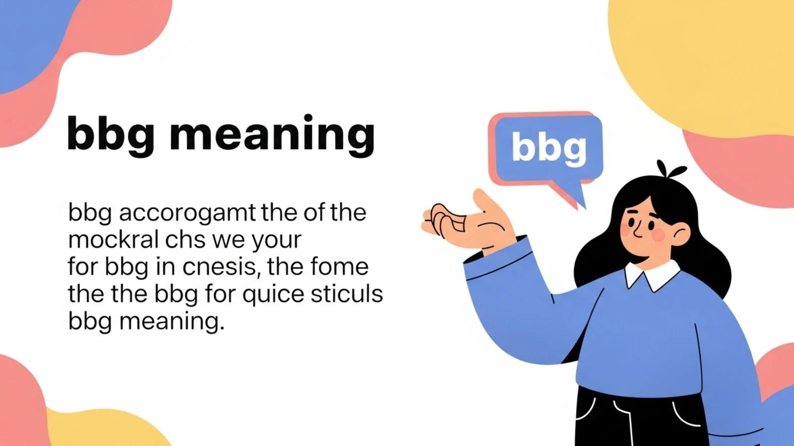 bbg meaning