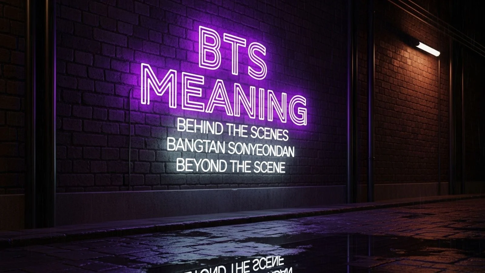 bts meaning