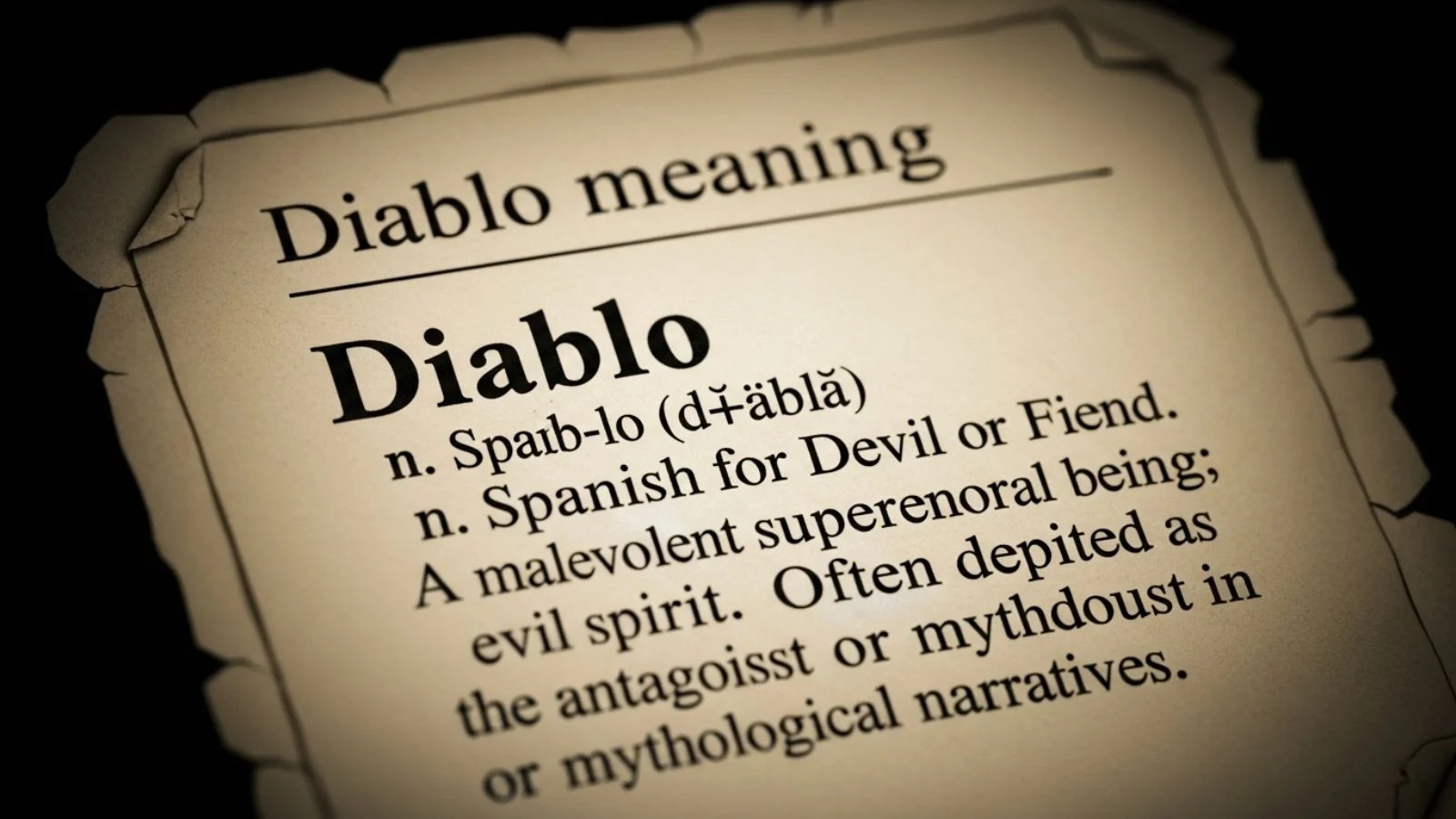 diablo meaning