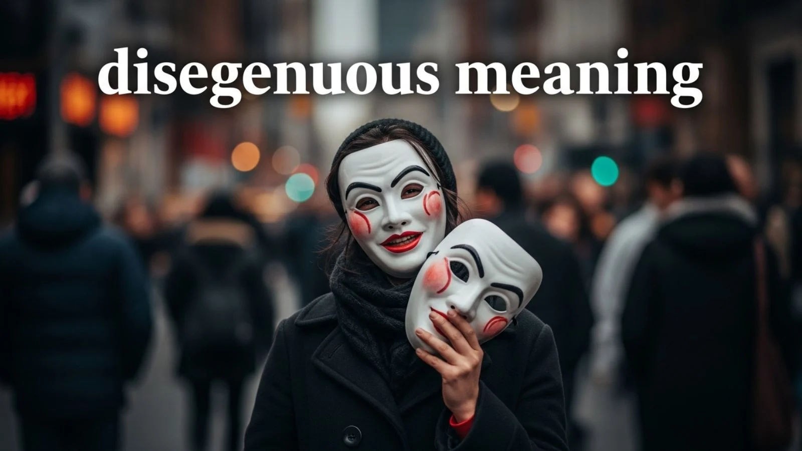 disingenuous meaning