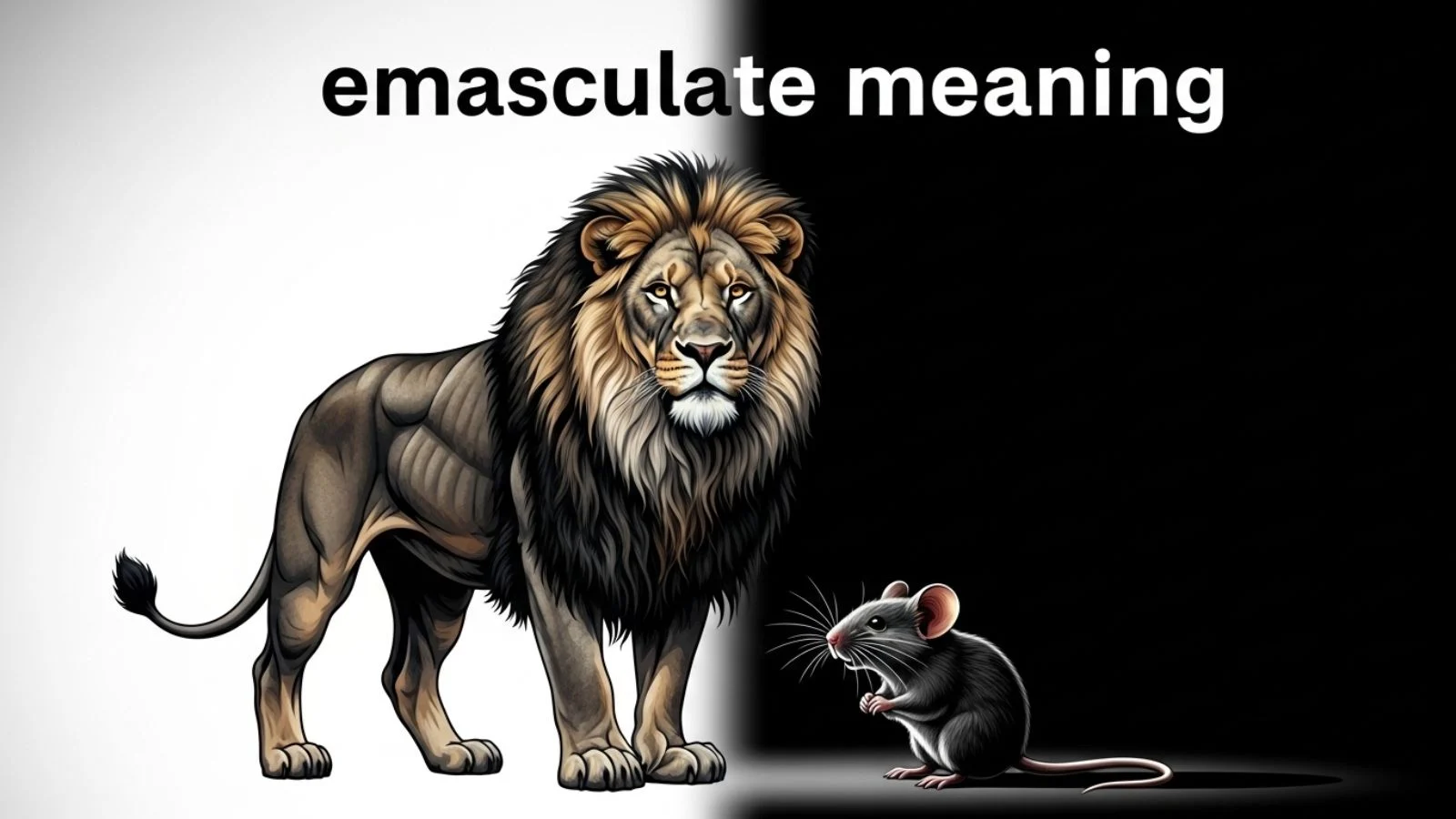 emasculate meaning