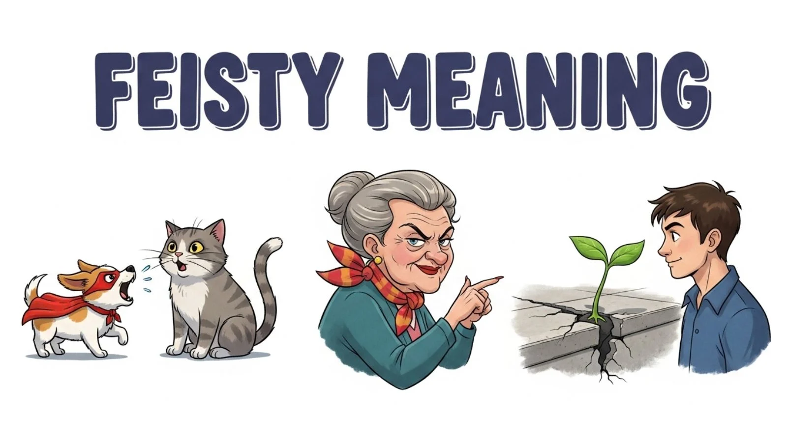 Feisty Meaning: Simple Definition, Origin, Examples, and Modern Usage (2026 Guide)