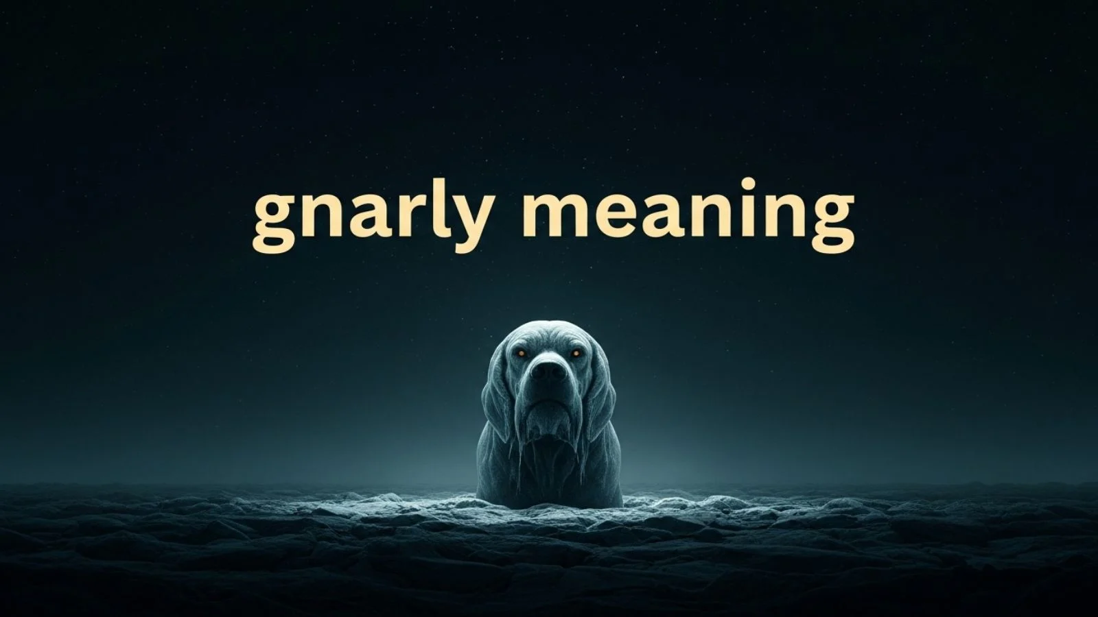 gnarly meaning