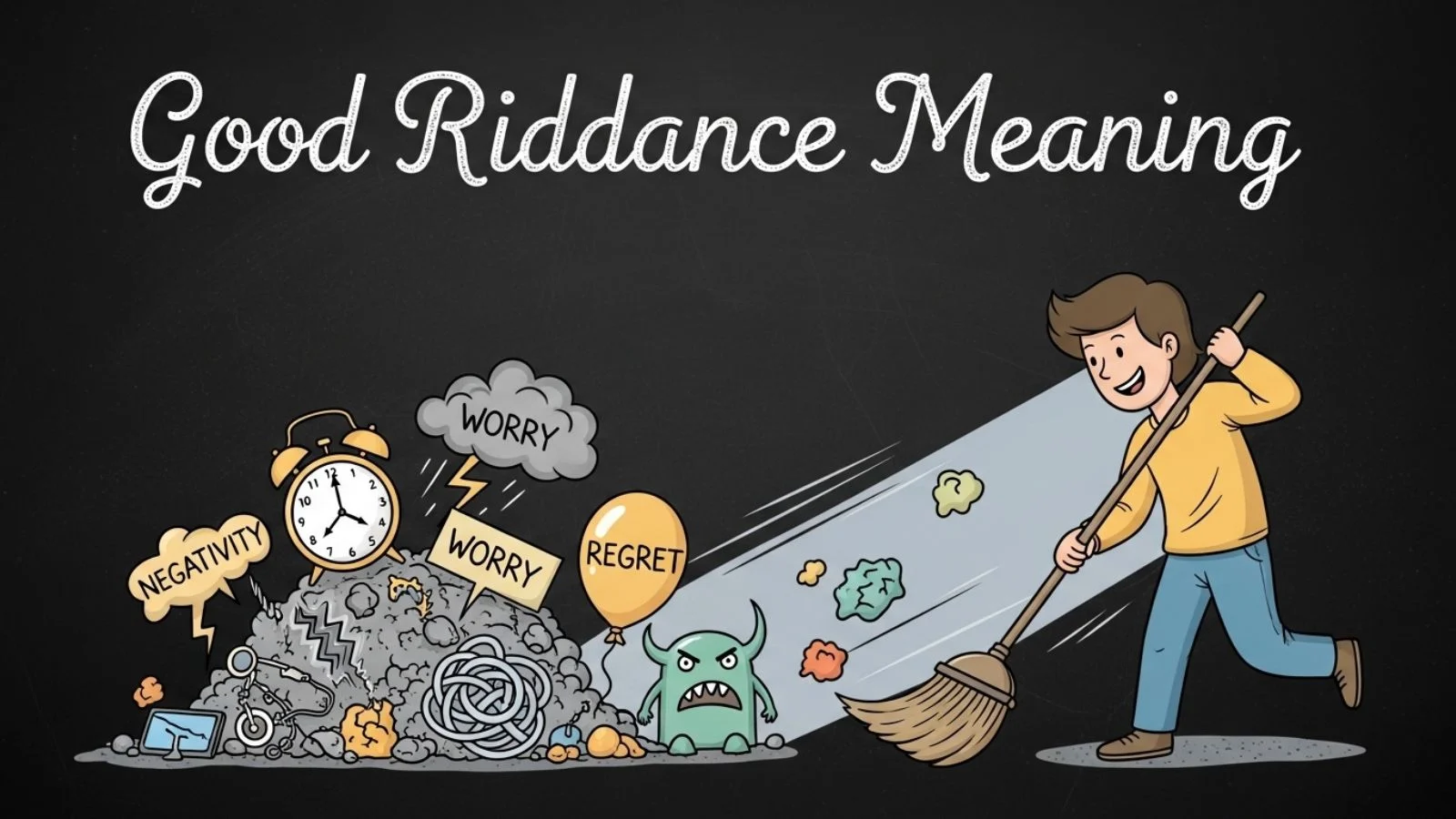 Good Riddance Meaning: Simple Definition, Origin, Examples & Modern Usage (2026 Guide)