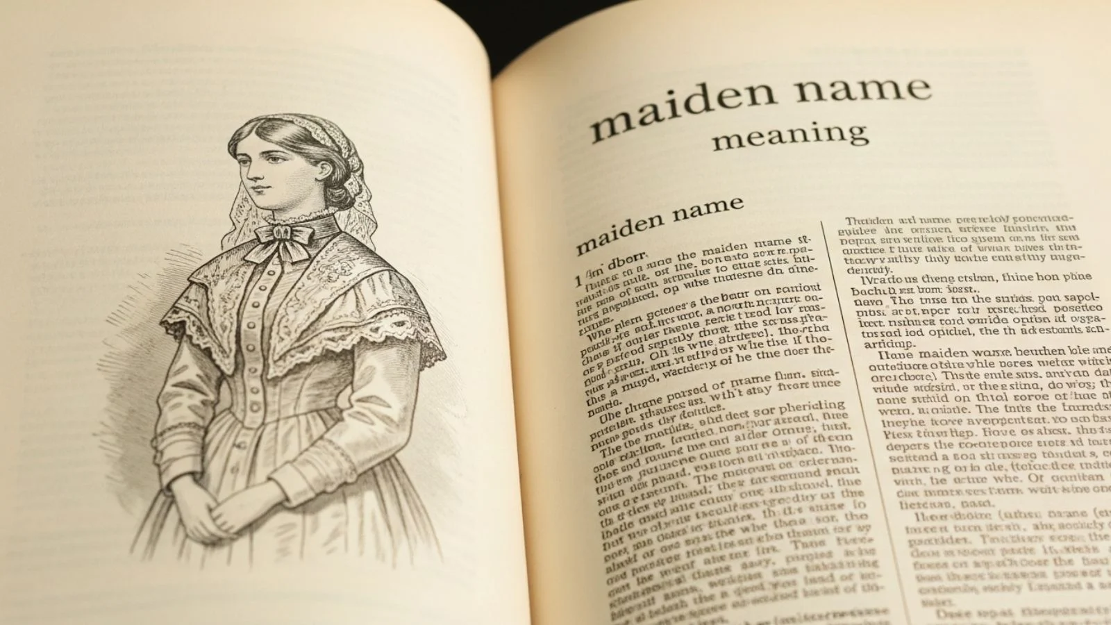 maiden name meaning