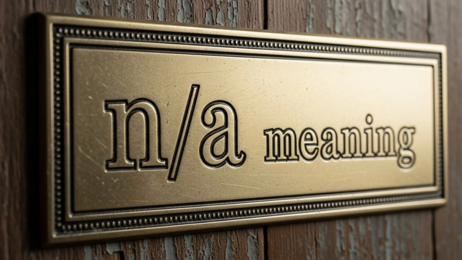 N/A Meaning: Simple Definition, Examples, and Correct Usage Guide (2026)