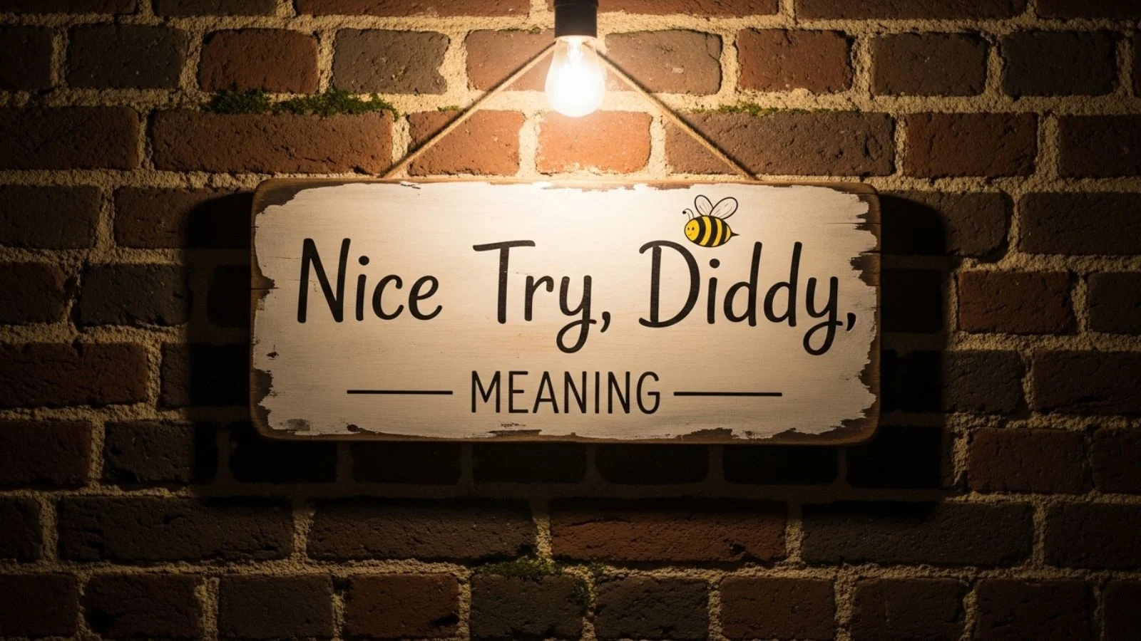 nice try diddy meaning