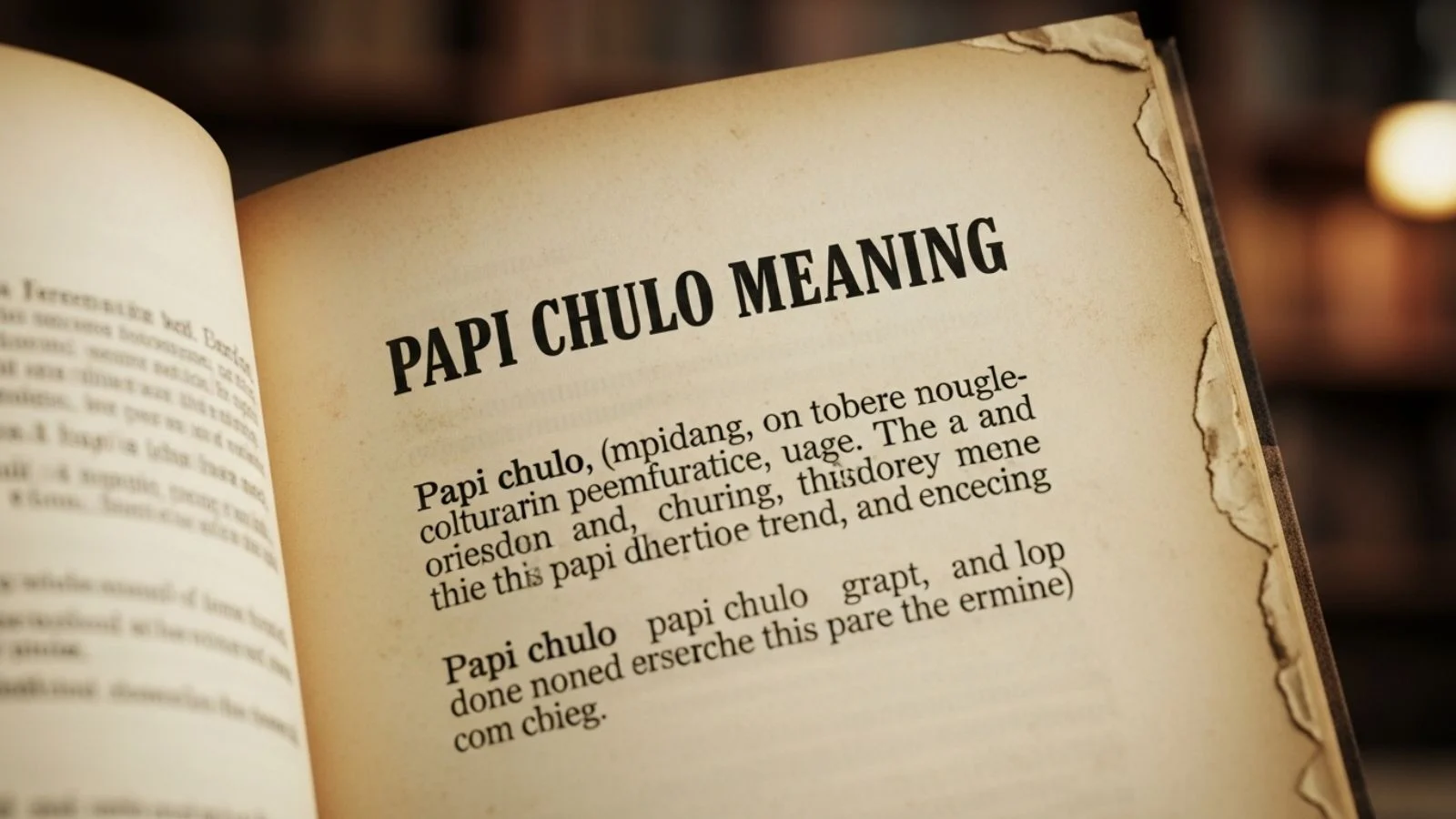 papi chulo meaning