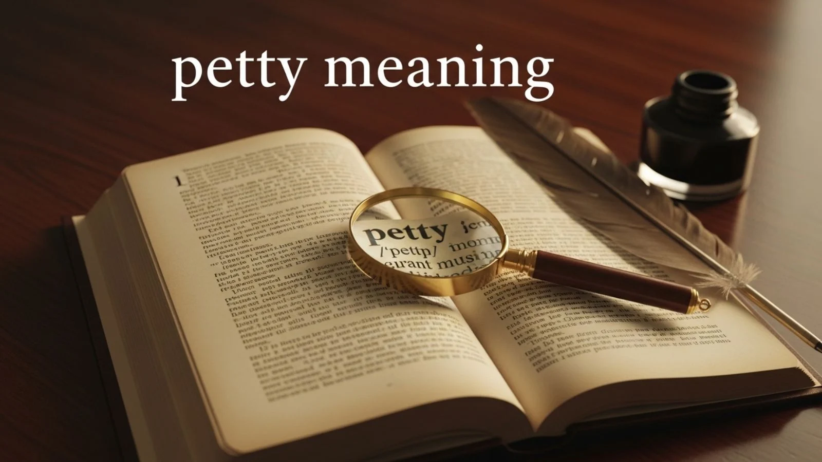 Petty Meaning: Simple Definition, Examples, Origin, and Modern Use (2026 Guide)