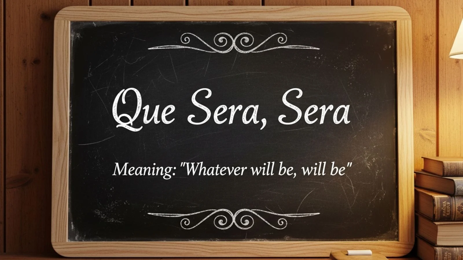 que sera sera meaning